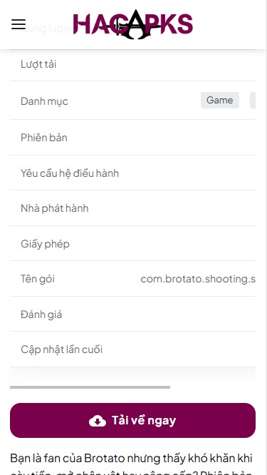 Hướng Dẫn Tải Và Cài Đặt Hack Brotato