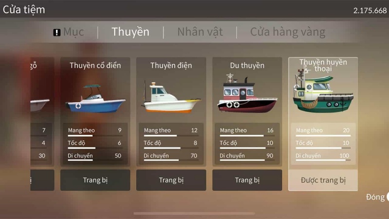 Mở Khóa Toàn Bộ Công Cụ Câu Cá Ngay Lập Tức