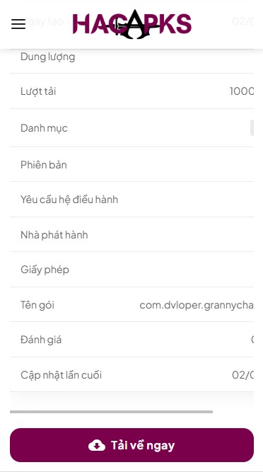 Hướng Dẫn Tải Và Cài Đặt Hack Granny 2 