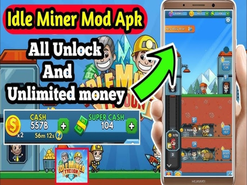 Khám Phá Những Tính Năng Nổi Bật Trong Phiên Bản Hack Idle Miner Tycoon