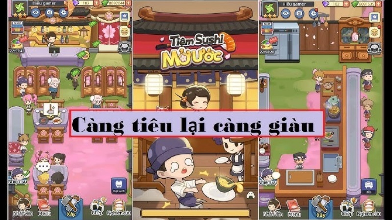 Tiệm Sushi Mơ Ước MOD APK