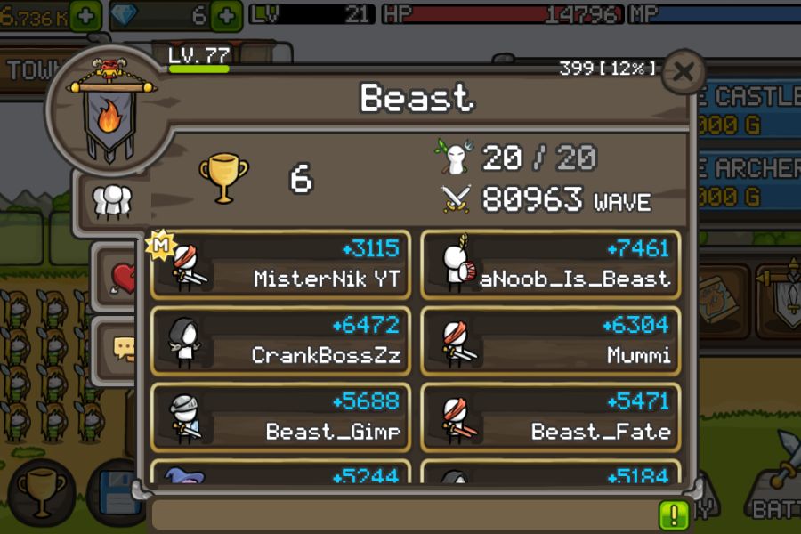 banner grow castle hack