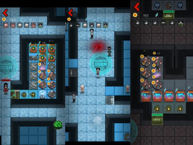 Đồ Họa Đơn Giản trong Haunted Dorm