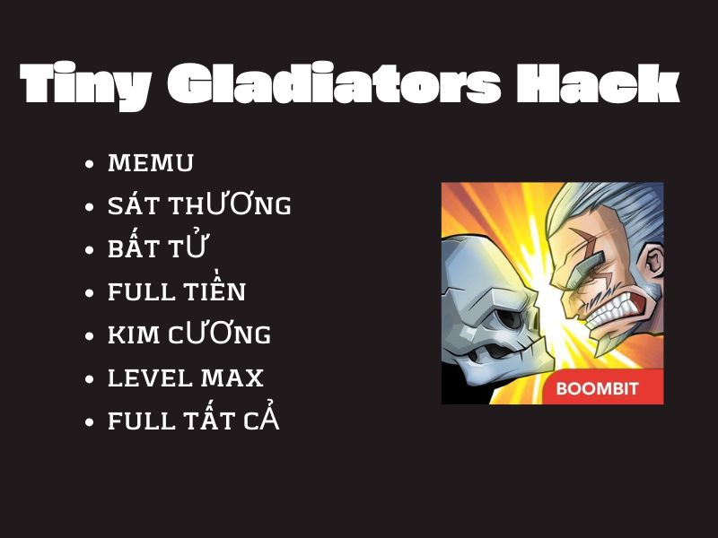 Các Tính Năng Nổi Bật Của Phiên Bản Hack Tiny Gladiators