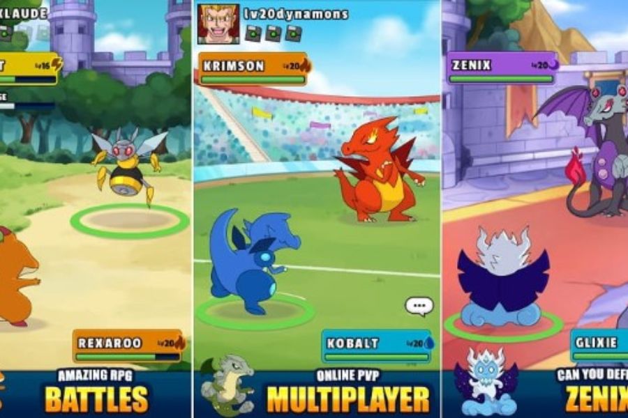 banner Dynamons World Mod Apk