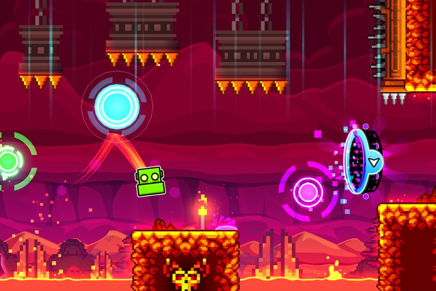 banner Geometry Dash MOD APK