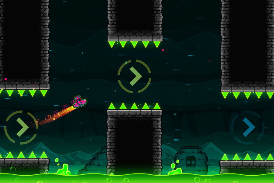 banner Geometry Dash MOD APK