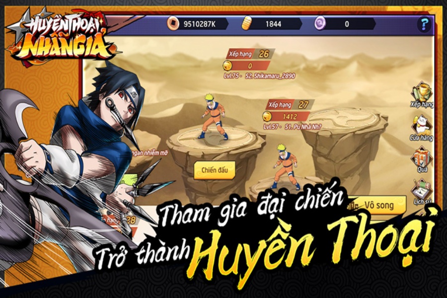 Hack Huyền Thoại Nhẫn Giả 3