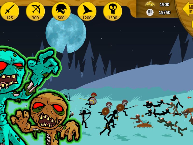 Lối chơi chiến thuật trong Stick War Legacy