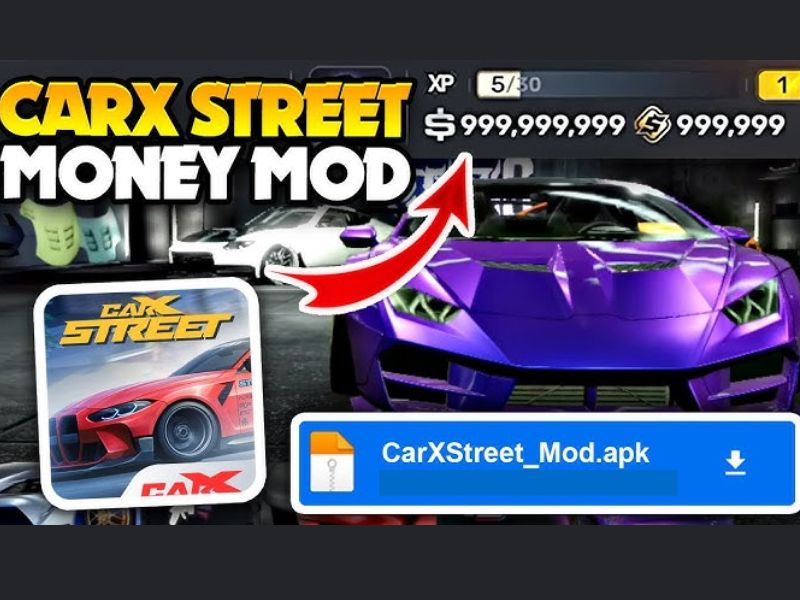 Những Điểm Nâng Cấp Trong CarX Street Mod APK