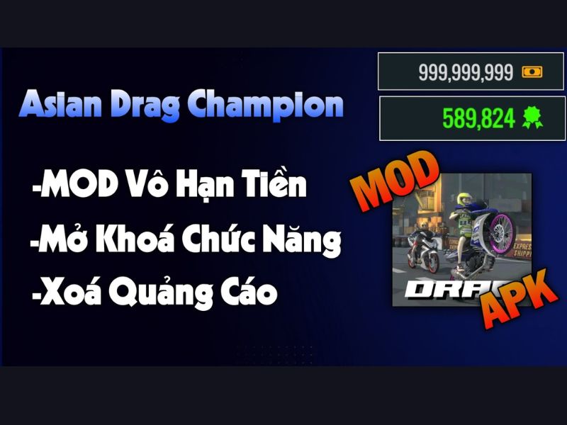 Phiên Bản Asian Drag Champion MOD APK Có Gì Đặc Biệt?