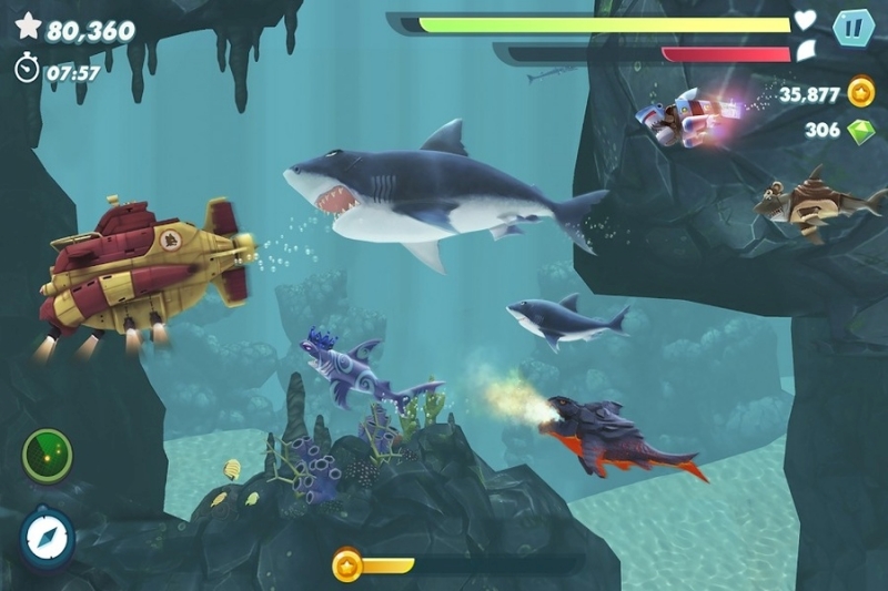 hack game hungry shark