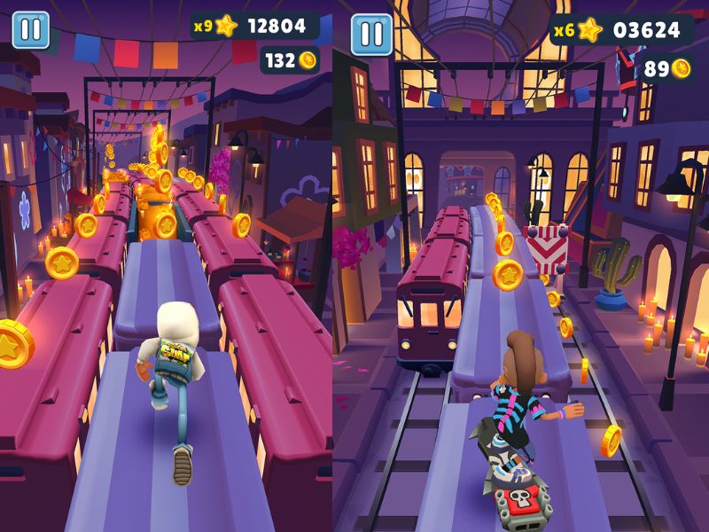 Lối Chơi Chạy Không Giới Hạn Đầy Kịch Tính Trong Subway Surfers