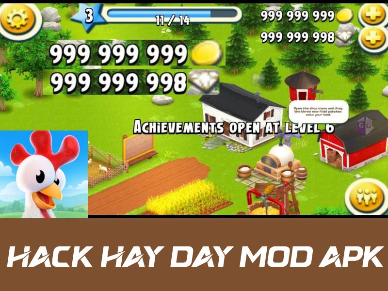 Những Tính Năng Nâng Cấp Trong Hack Hay Day