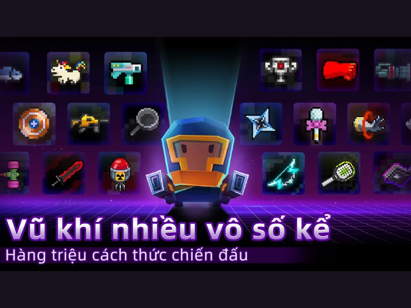 Kho Vũ Khí Khổng Lồ Với Hơn 400 Loại