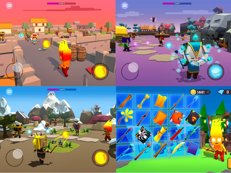 Lối Chơi Sinh Tồn Phép Thuật Nhịp Độ Nhanh Trong Magica.io