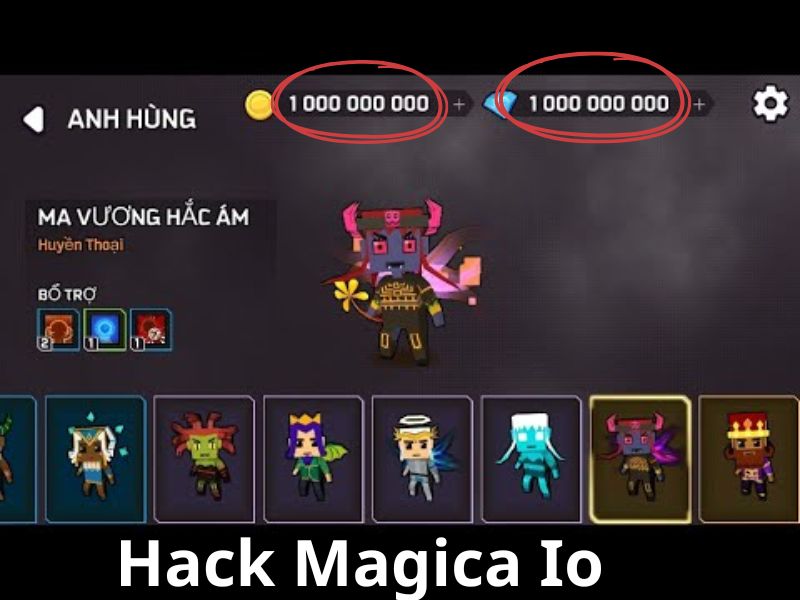 Những Tính Năng Nâng Cấp Trong Hack Magica io