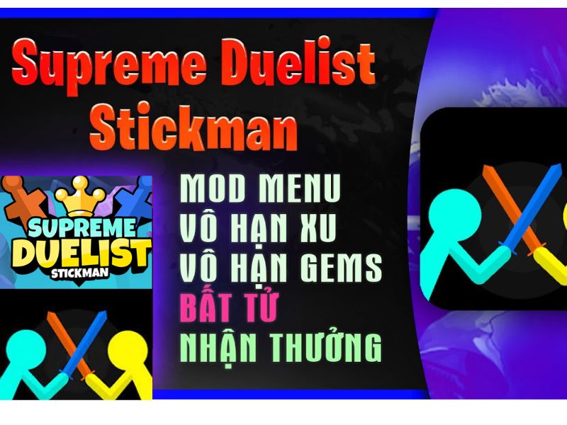 Những Tính Năng Nâng Cấp Trong Hack Supreme Duelist Stickman 