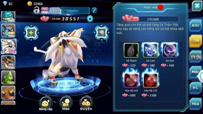 Hack Pokemon Đại Chiến Androidmentor