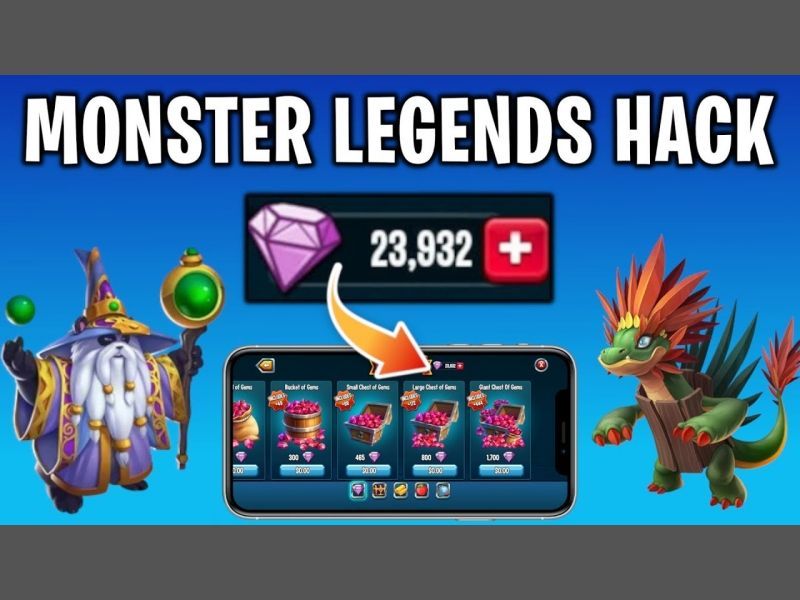 Điểm Danh Các Tính Năng "Bá Đạo" Trong Hack Monster Legends 