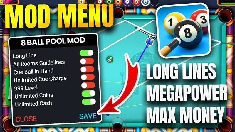 Các Tính Năng Bida 8 Ball Pool Hack Vượt Trội