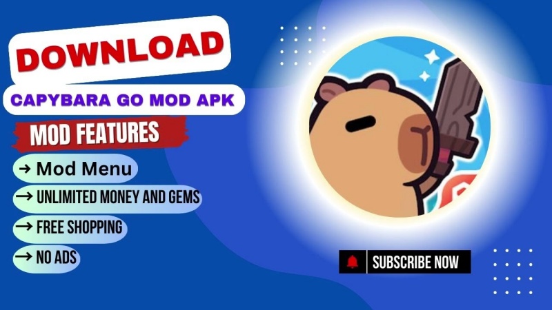 Tính năng Capybara Go MOD APK