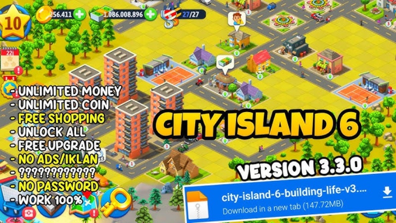 Tính năng City Island 6 Building Life MOD APK