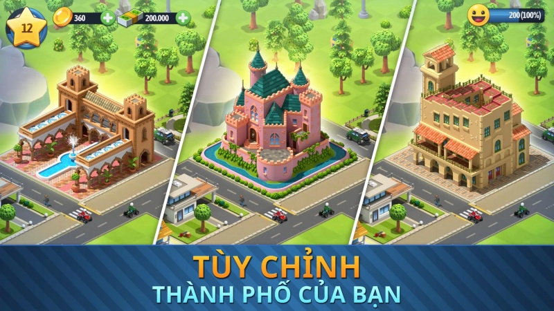 Mở rộng qua hơn 13 hòn đảo