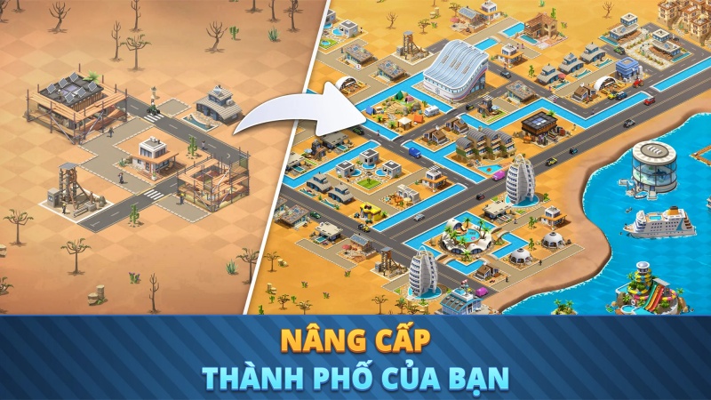 Biến thị trấn nhỏ thành đô thị sầm uất