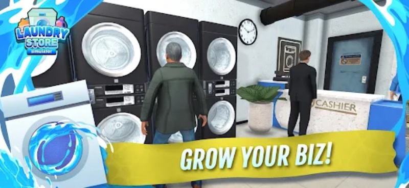 Laundry Store Simulator MOD APK