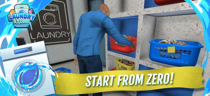 Laundry Store Simulator MOD APK