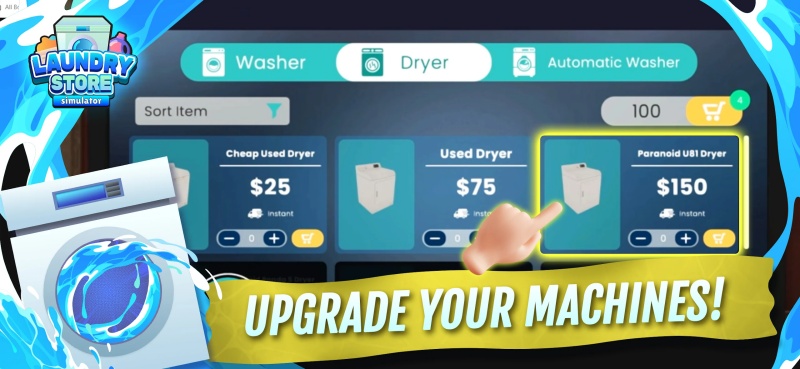Laundry Store Simulator MOD APK