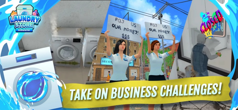 Laundry Store Simulator MOD APK