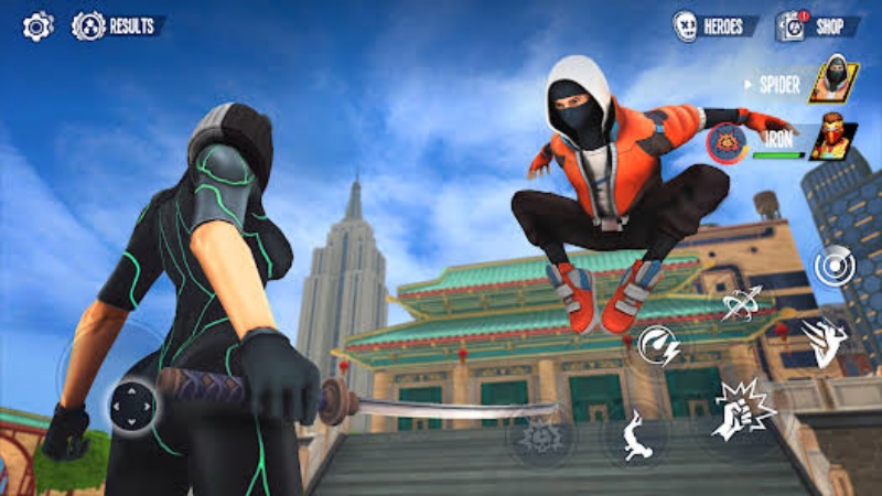 Combat đường phố nhanh và nhiều combo