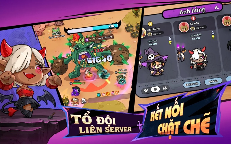 Chiến trường PVPVE khó đoán